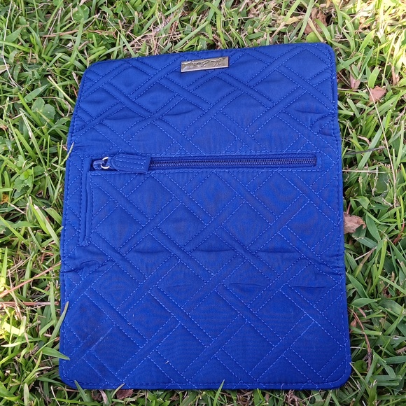 NWOT VERA BRADLEY BLUE LONG WALLET - Picture 11 of 11